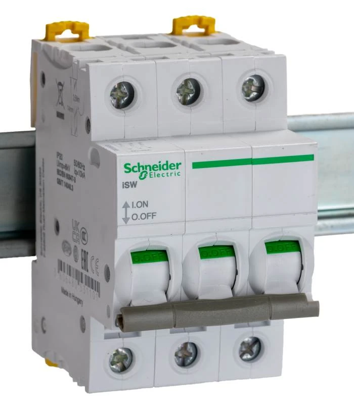 Schneider Electric A9S65363 Load Break Switch iSW, 3P, 63 A
