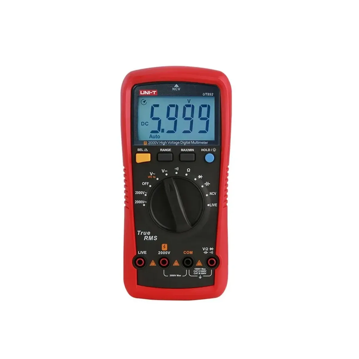Unit UT892 2000V AC/DC High-Voltage Digital Multimeter