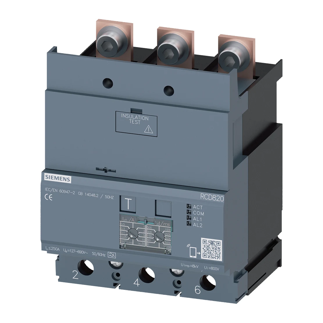 Siemens 3VA9223-0RL30 Switch Accessory 250A 3-Pole