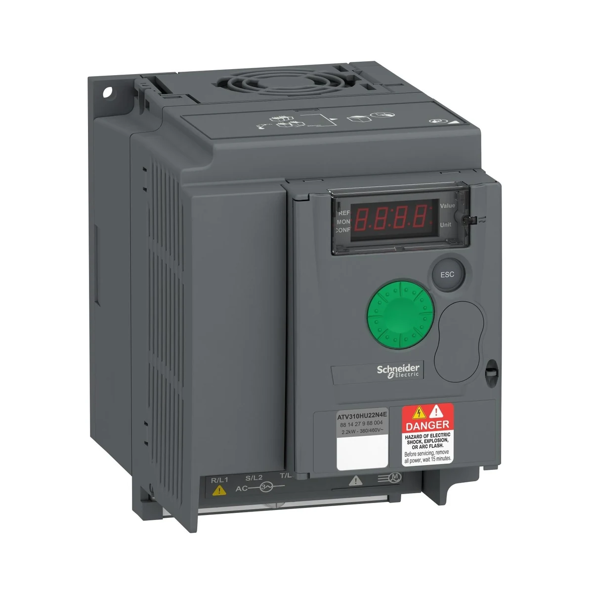 Schneider Electric ATV310HU22N4E ATV310 2.2 kW 400 V 3PH