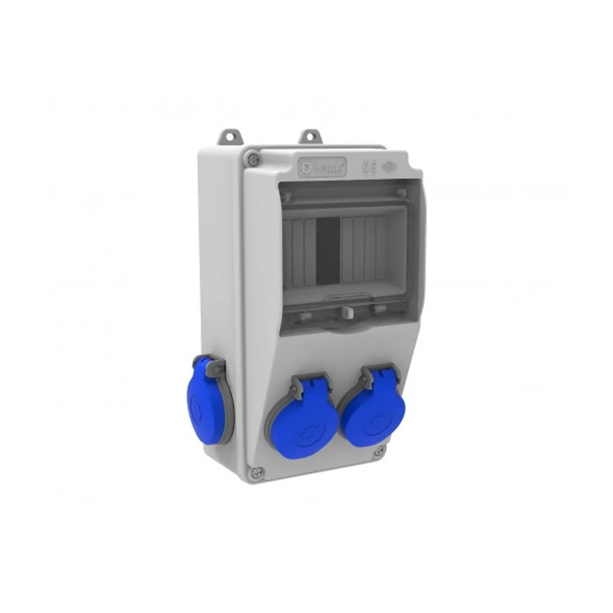 Bemis BH1-2202-2020 V5 Socket Box Halogen-Free IP44 120x255x122