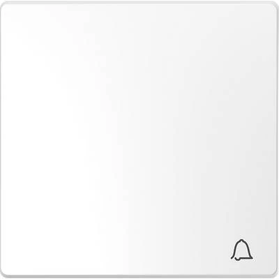 Schneider Electric MEG3305-6035 Merten System-D, Zil işaretli Tuş Kapağı, Beyaz