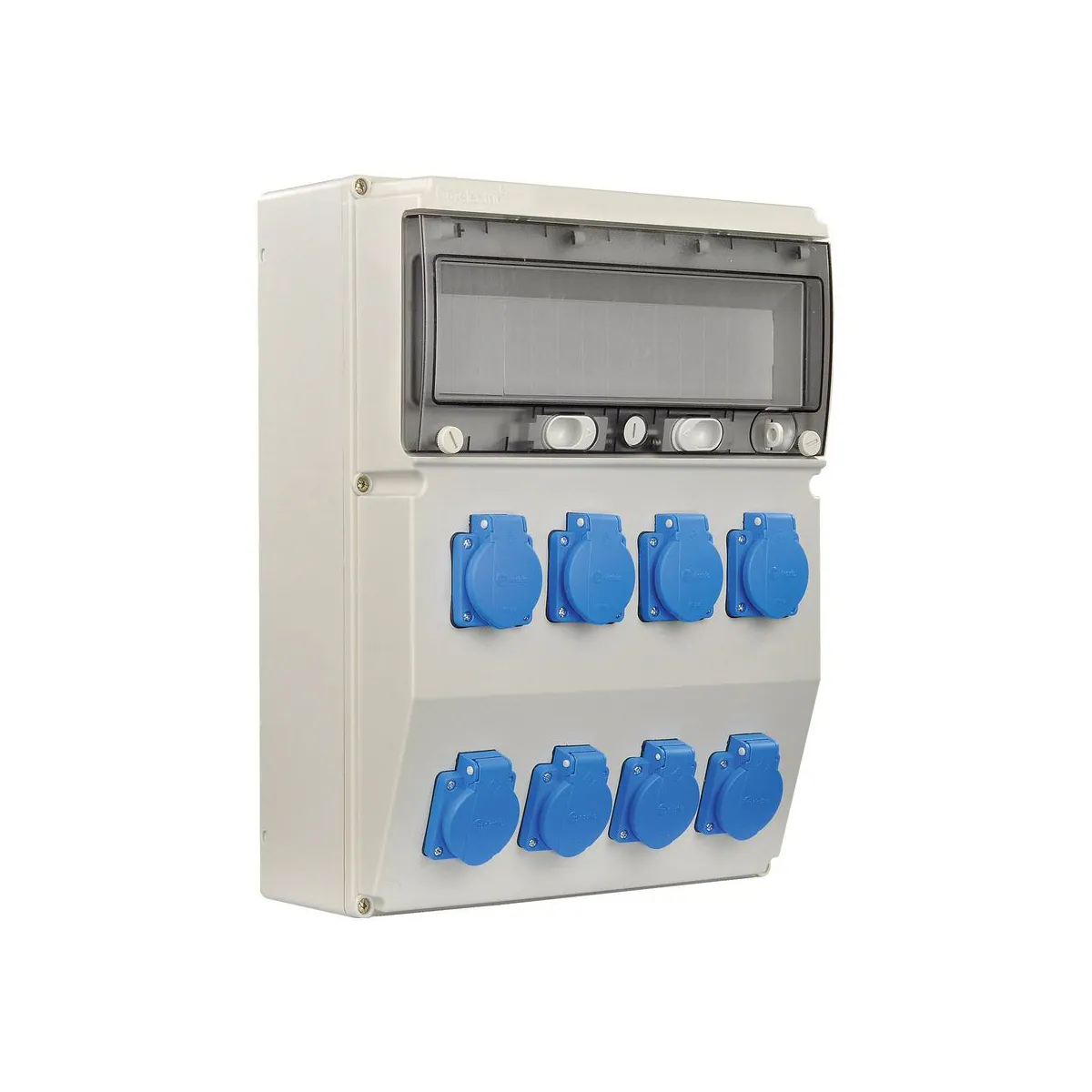 TP Elektrik 3360-800-0000 300x400 Priz Montajlı Kombinasyon Kutusu, 1x16A Prizli
