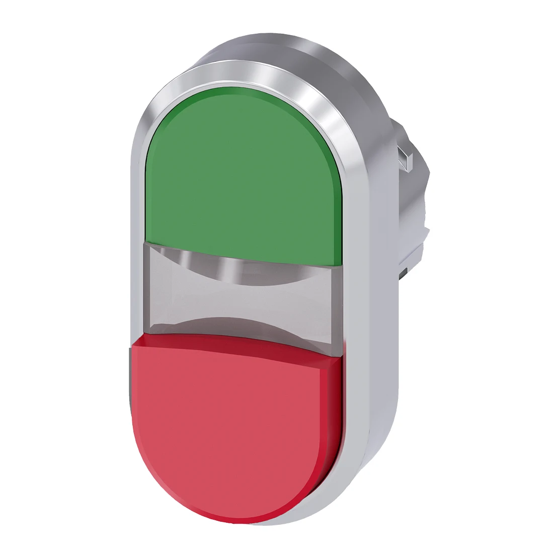 Siemens 3SU1050-3BB42-0AA0 Control Push Button Red - green raised head