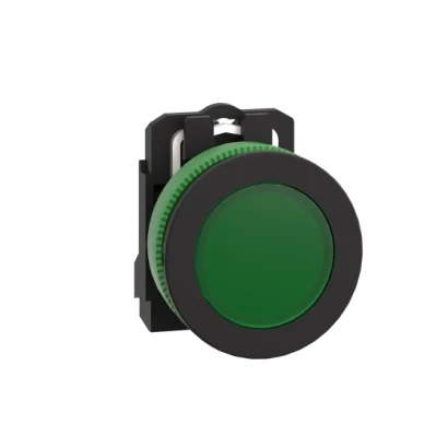 Schneider Electric XB5FVM3 LED Pilot Lights 230 V AC Green