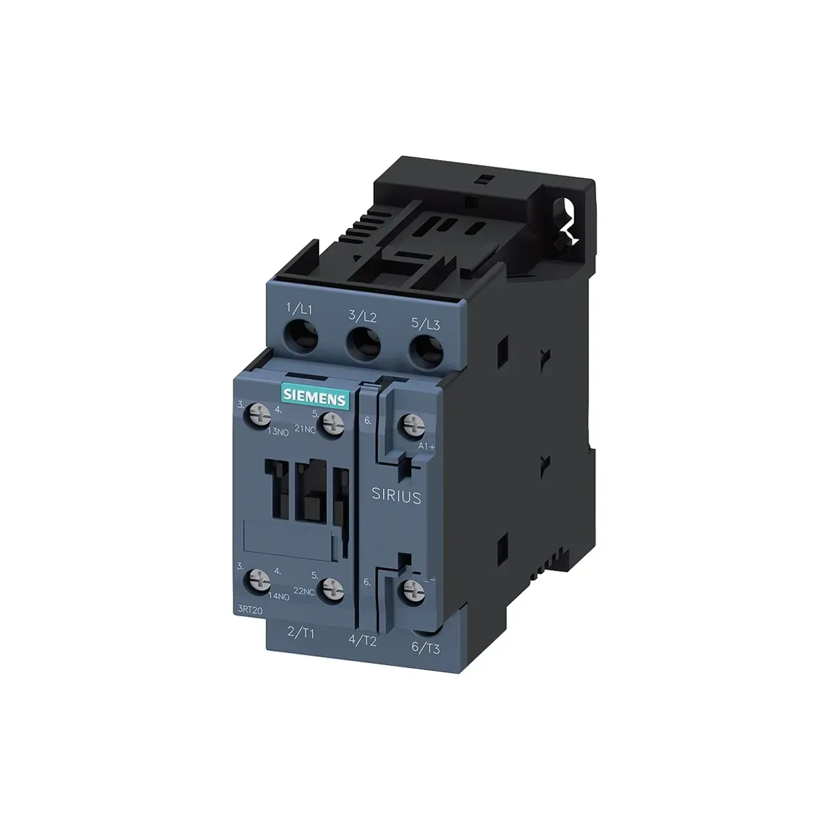 Siemens 3RT2026-1BB40 Kontaktör, Sirius - 25A 1NO + 1NC 24VDC