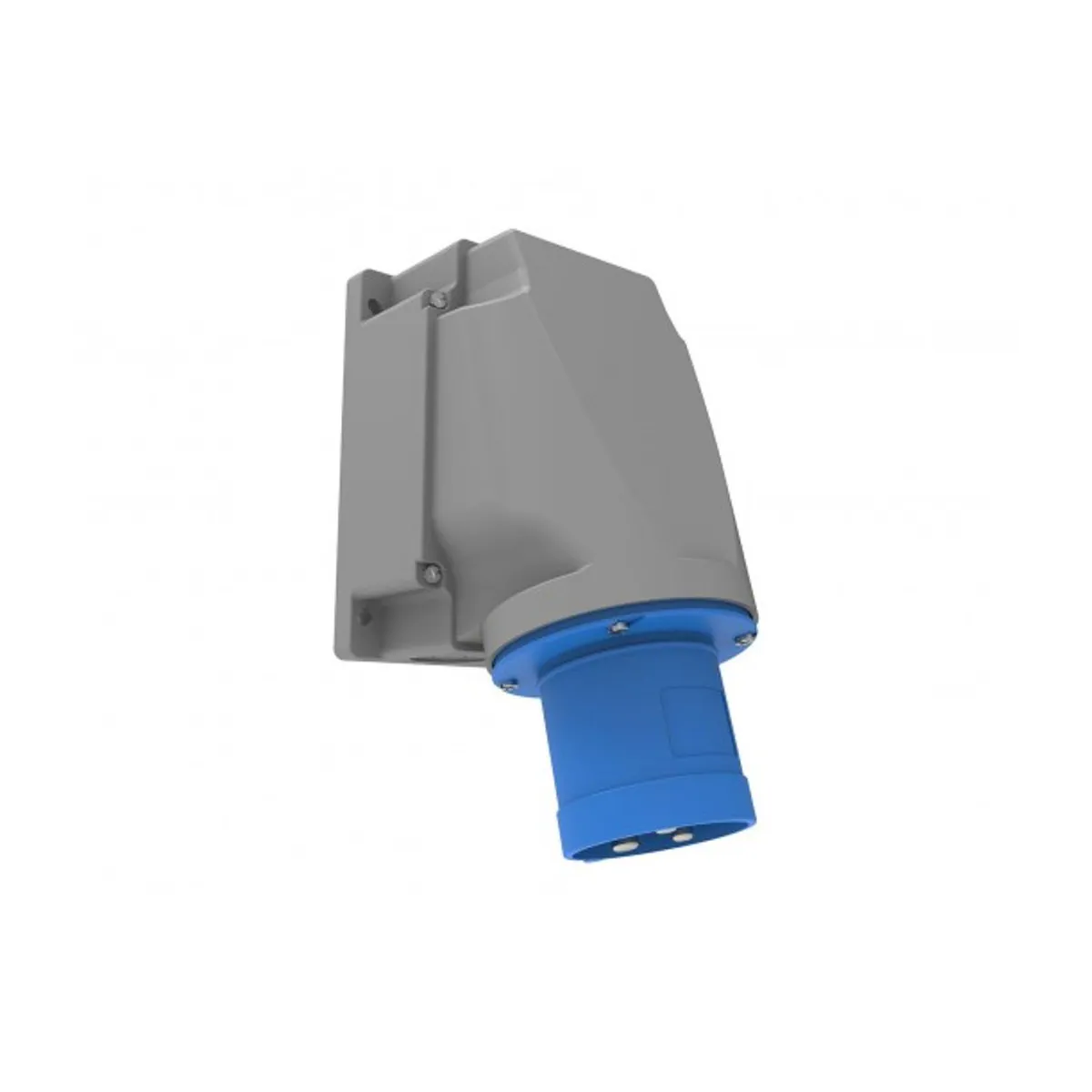 Bemis BC3-4403-2236 CEE 90° Angled Wall Plug 63 A 2P+E IP44