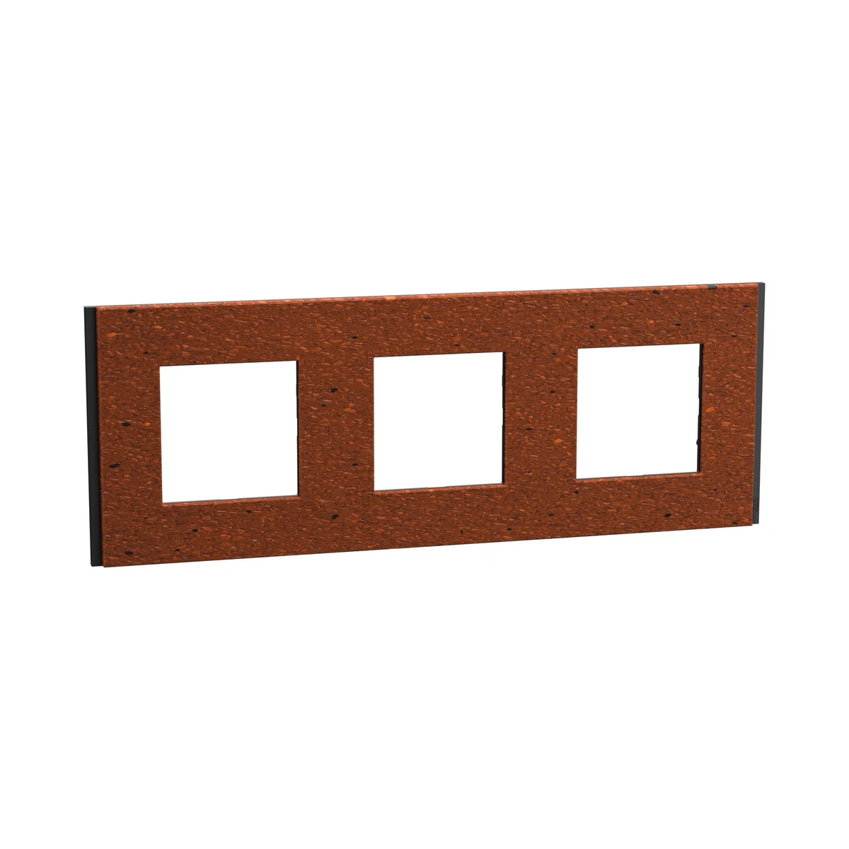 Schneider Electric NU600671 Unica Deco Materials Triple Frame Terracotta