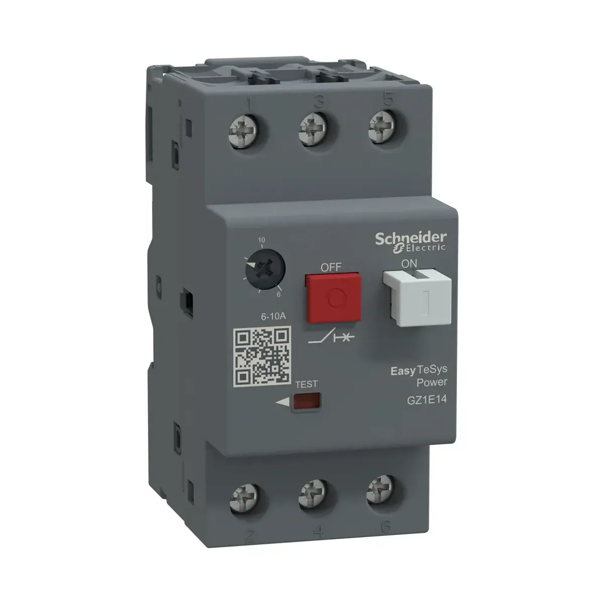 Schneider GZ1E14 Easy TeSys Motor Koruma Şalteri 3 kutup 6..10A