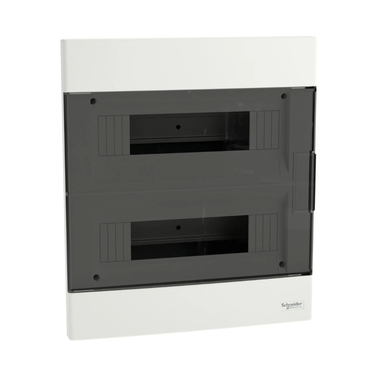 Schneider Electric EZ9EUE212 Easy9 EU Dark Cover 24 MCB Capacity, 2-Row Flush-Mounted