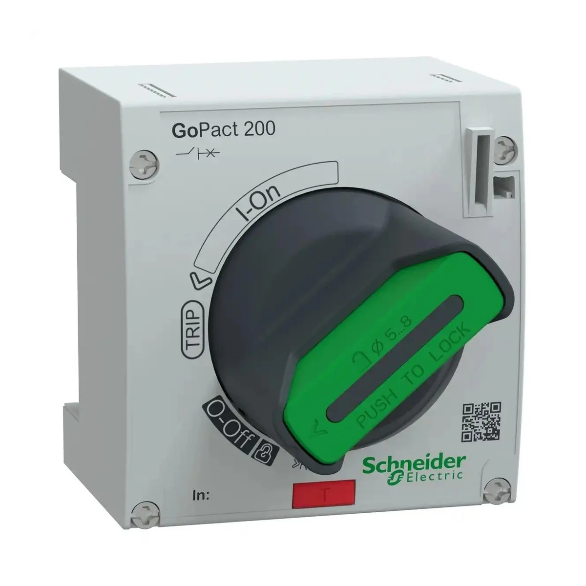 Schneider Electric G20ROTDS Doğrudan Döner Kol GoPact MCCB 200 — üretici temsili ürün görseli