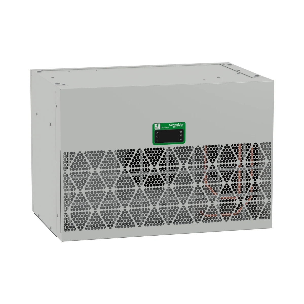 Schneider Electric NSYCU800RDG Roof-Mounted Cooling Unit, Climasys CU, 800W, 230V, 50/60Hz, IP54