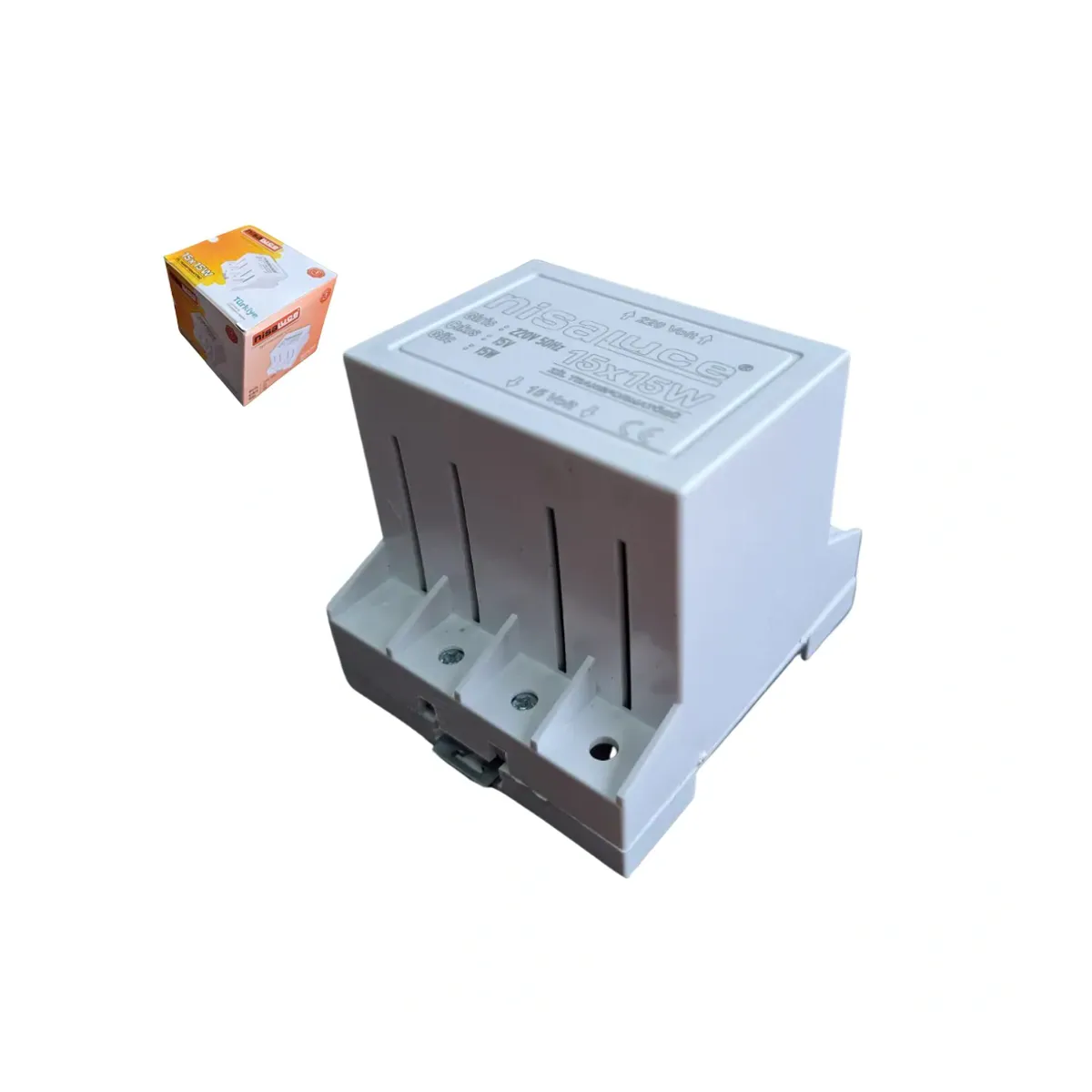 NisaLuce 15x15W Zil Trafosu (Raylı Güç Transformatörü)