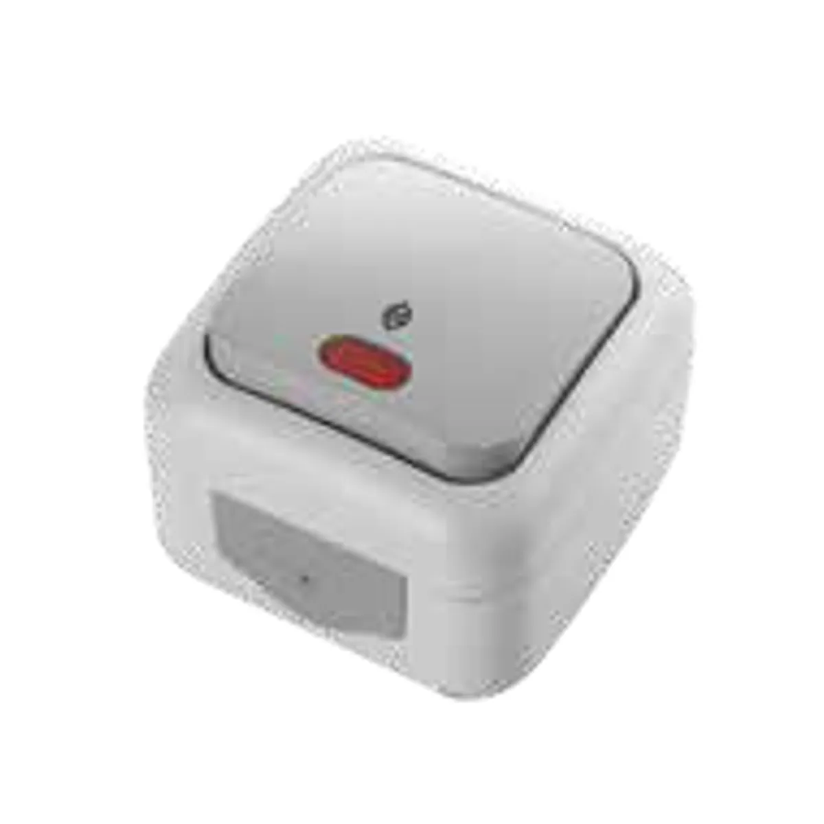 Viko 90555163 Palmiye Black Illuminated Two-Way Switch IP54