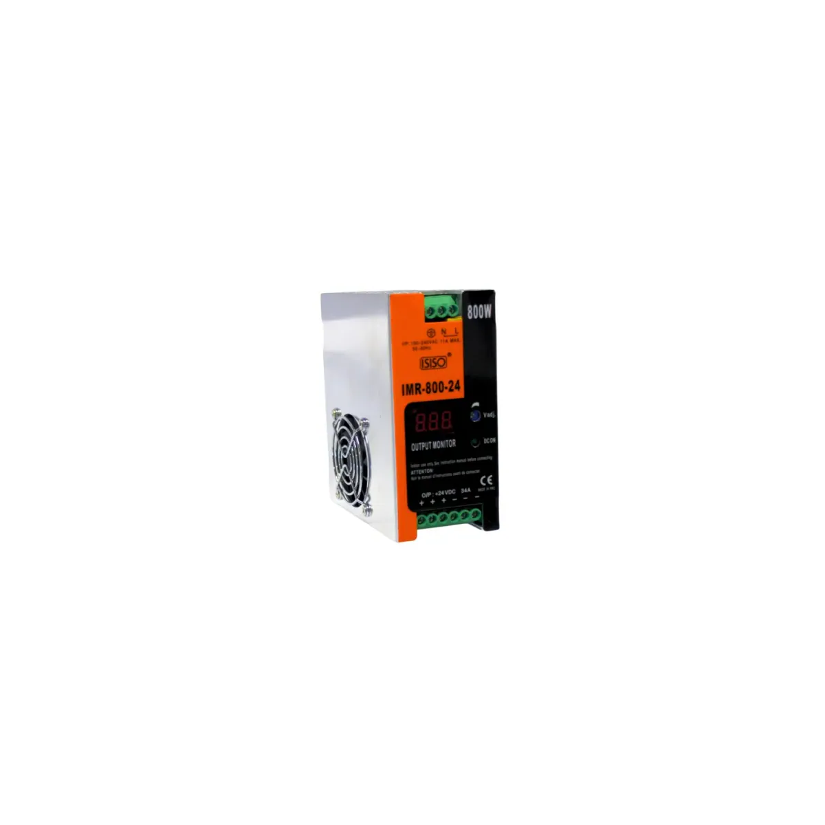 Isıso IMR-800-48 Güç Kaynağı, 800 W, 48 V DC, 16,5 A (temsili görsel)