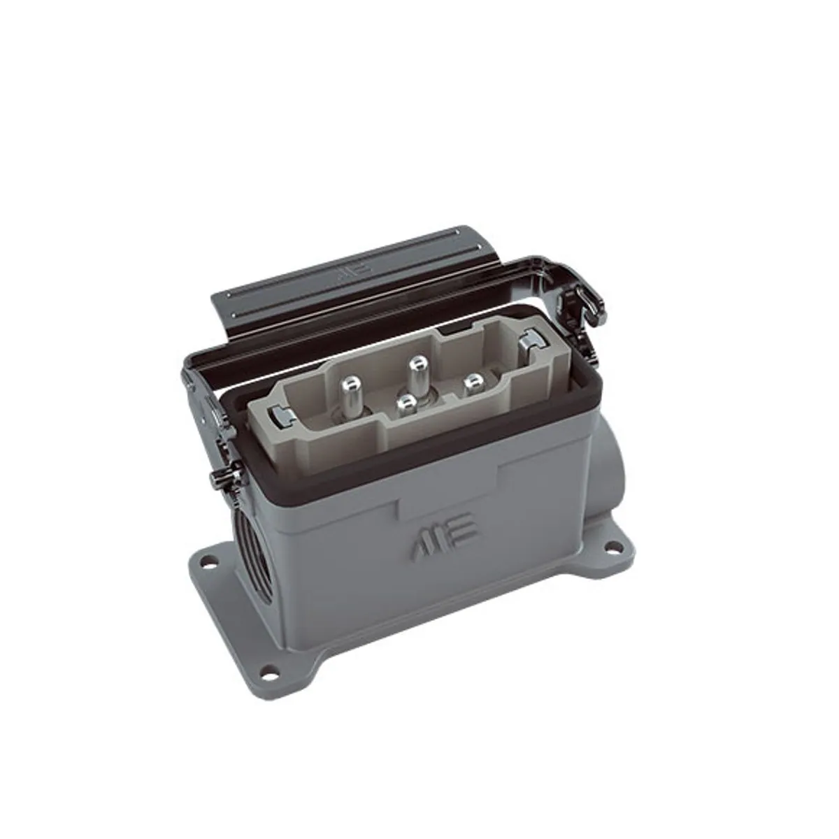 Mete Enerji 403591S 4/0x80A Çoklu Duvar Fiş Çift Girişli Tek Metal Mandallı