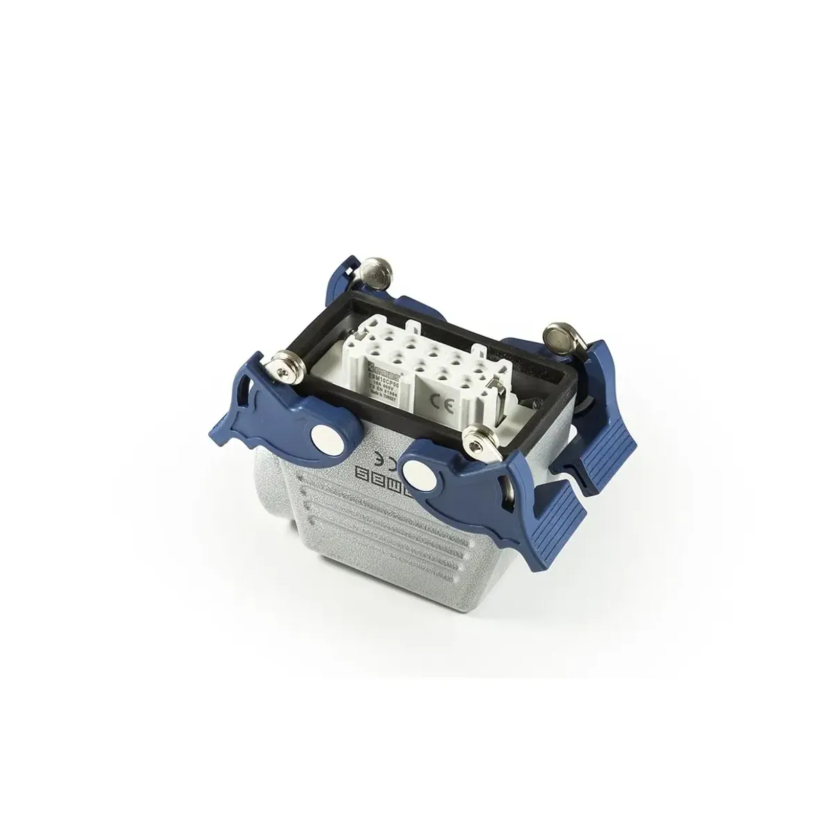 Emas Metal 10 Contact Extension Type Socket 16A Side Entry 4 Latched Multi-Contact EBM10PU14