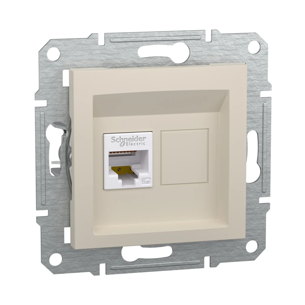 Schneider Electric EPH4370123 Asfora 1*RJ45CAT5e-UTP Without Frame