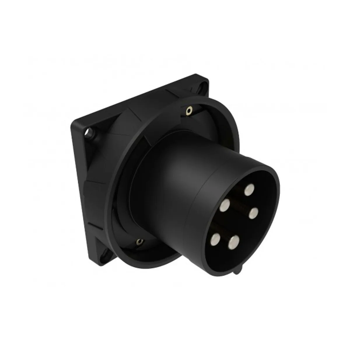Bemis BCS-6505-7114 CEE Makine Fişi 125 A 3P+E+N IP67 Siyah