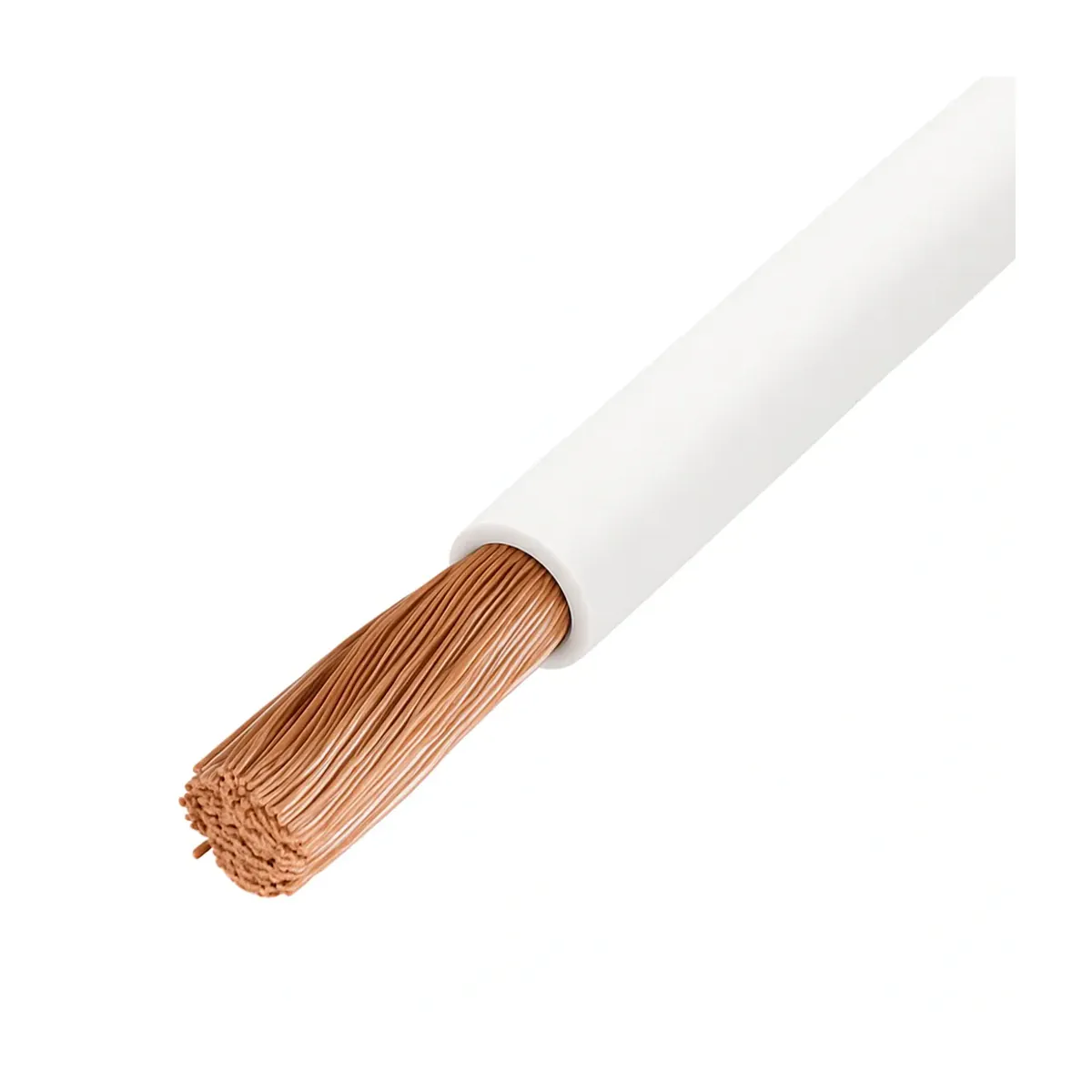 1x1mm2 Beyaz NYAF Kablo - Cmk Kablo