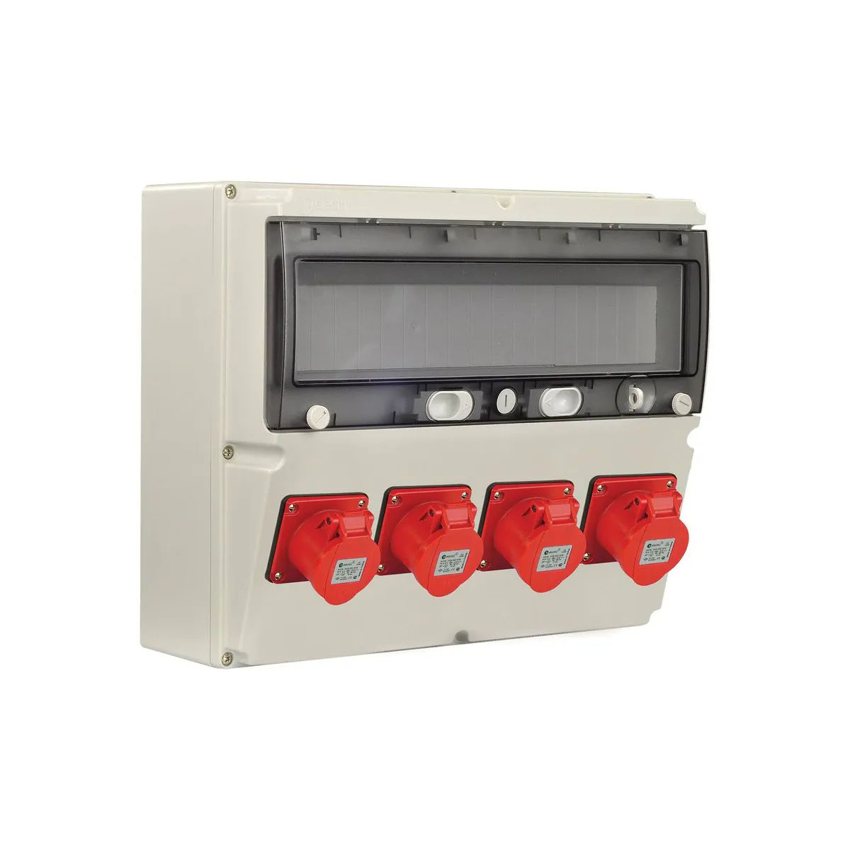TP Elektrik 3323-000-2704 360x300 Priz Montajlı Kombinasyon Kutusu, 5x32A Prizli