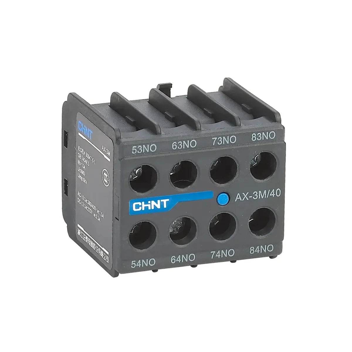Chint NXC Serisi AX-3M/40 4NO Yardımcı Kontak Bloğu