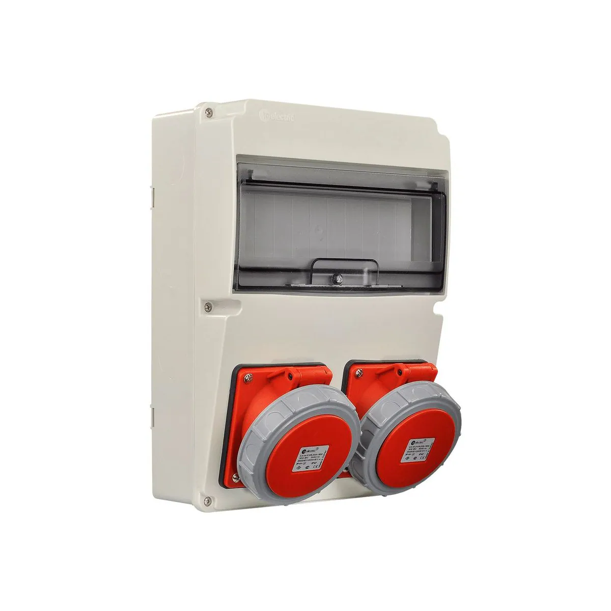 TP Elektrik 3320-000-2323 220x300 Socket-Mounted Combination Box, with 4x16A Socket