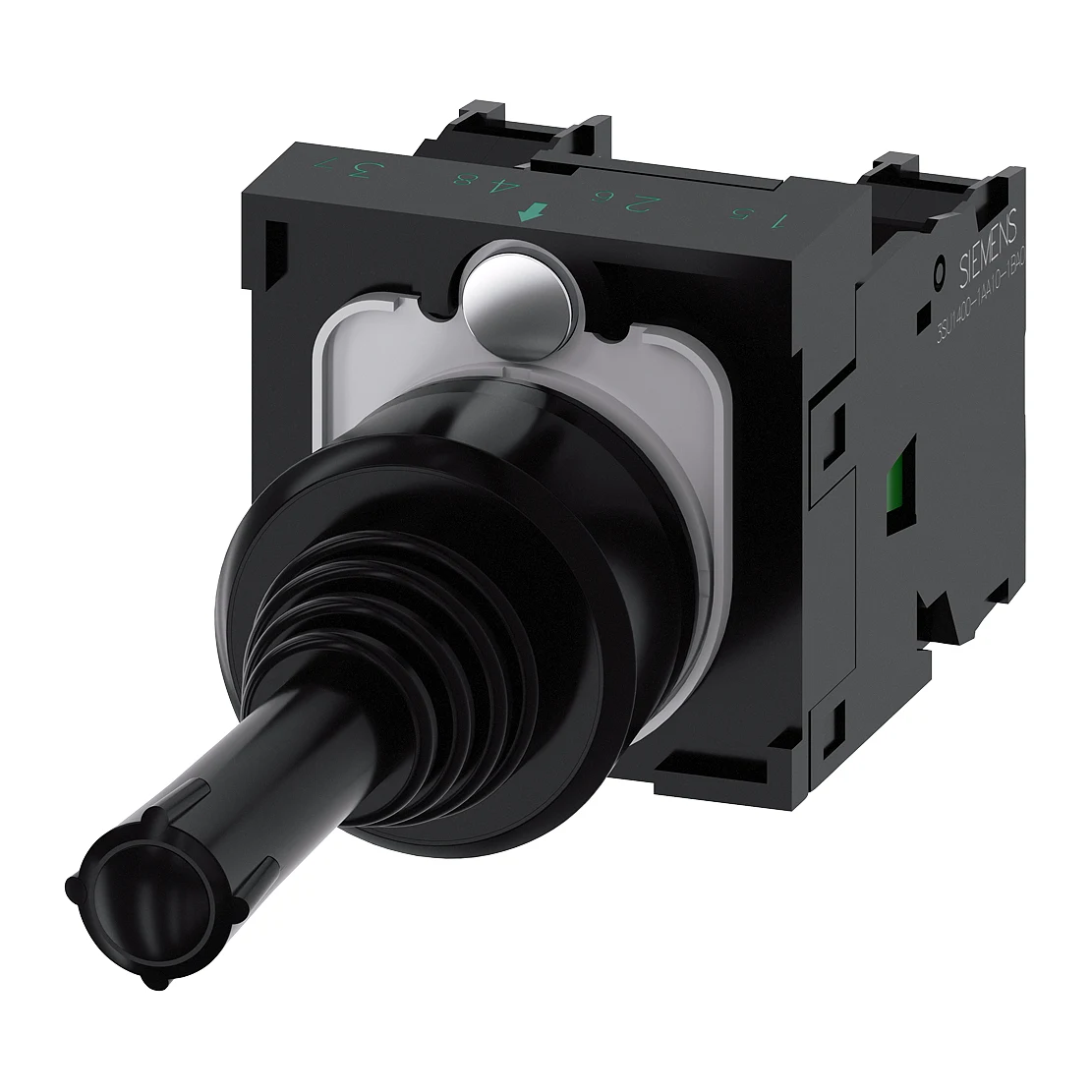 Siemens 3SU1100-7AC10-1NA0 Control Push Button Without mechanical locking, 2-way, horizontal, plastic 2NO
