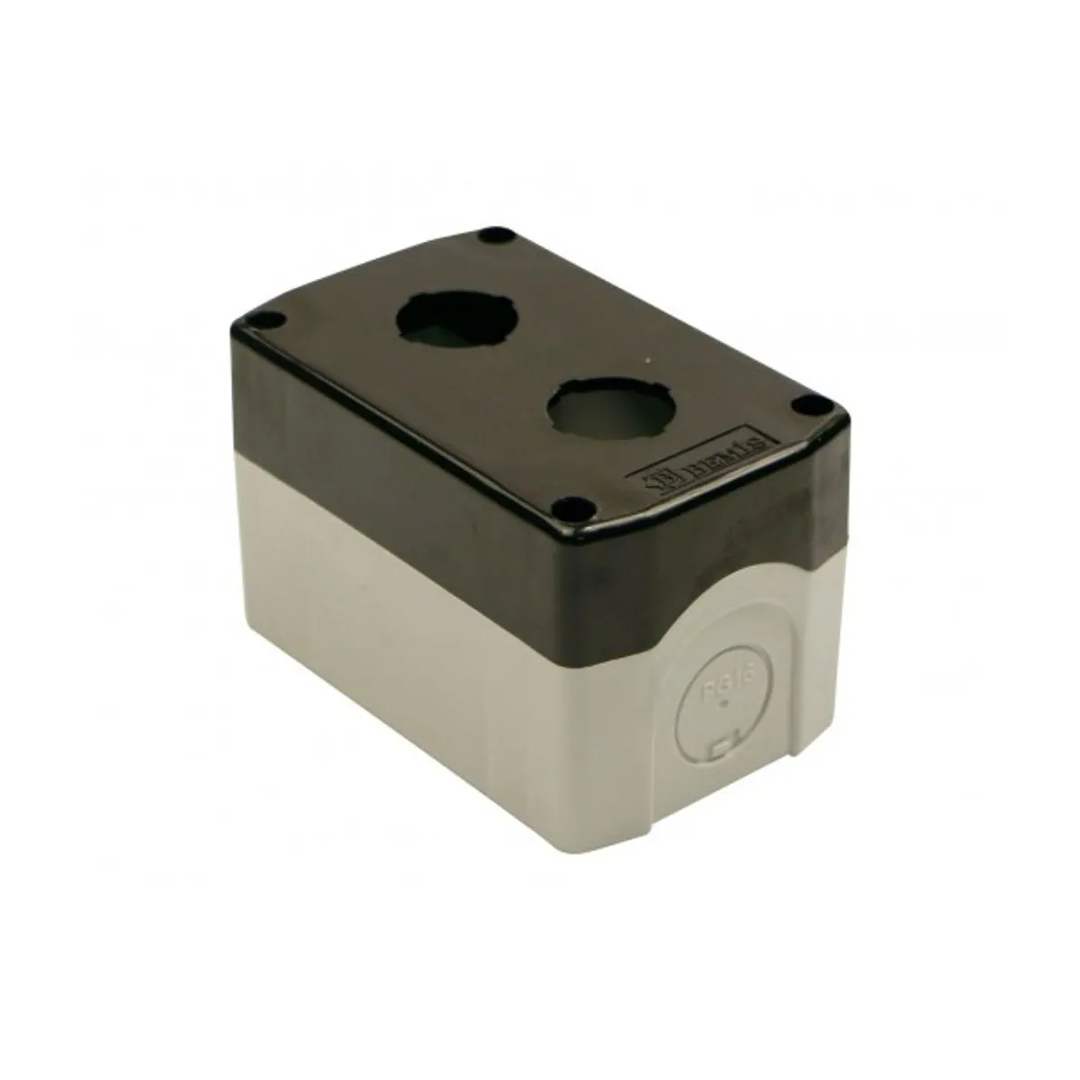 Bemis BT3-2000-0006 ABS 2’li Buton Kutusu IP67 Siyah