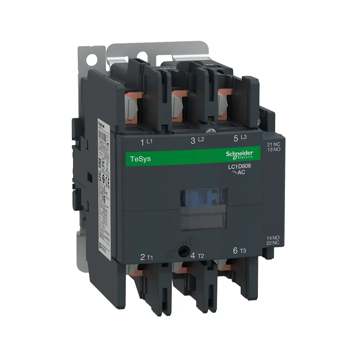 Schneider LC1D806M7 TeSys D Kontaktör 3P(3 NA) AC-3 = 440V 80A 220V AC bobin