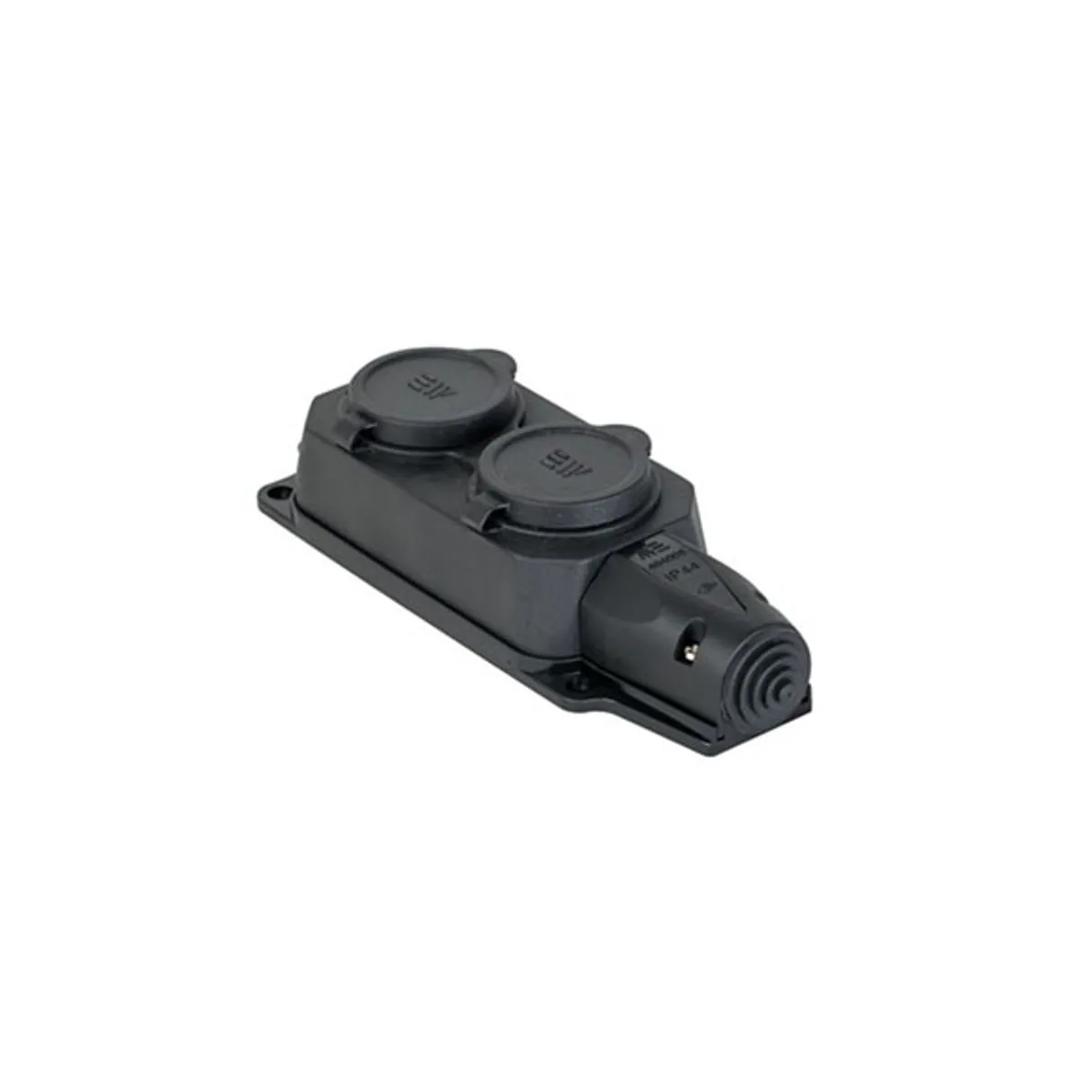 Mete Enerji 404005 1x16A 2-Outlet Power Strip