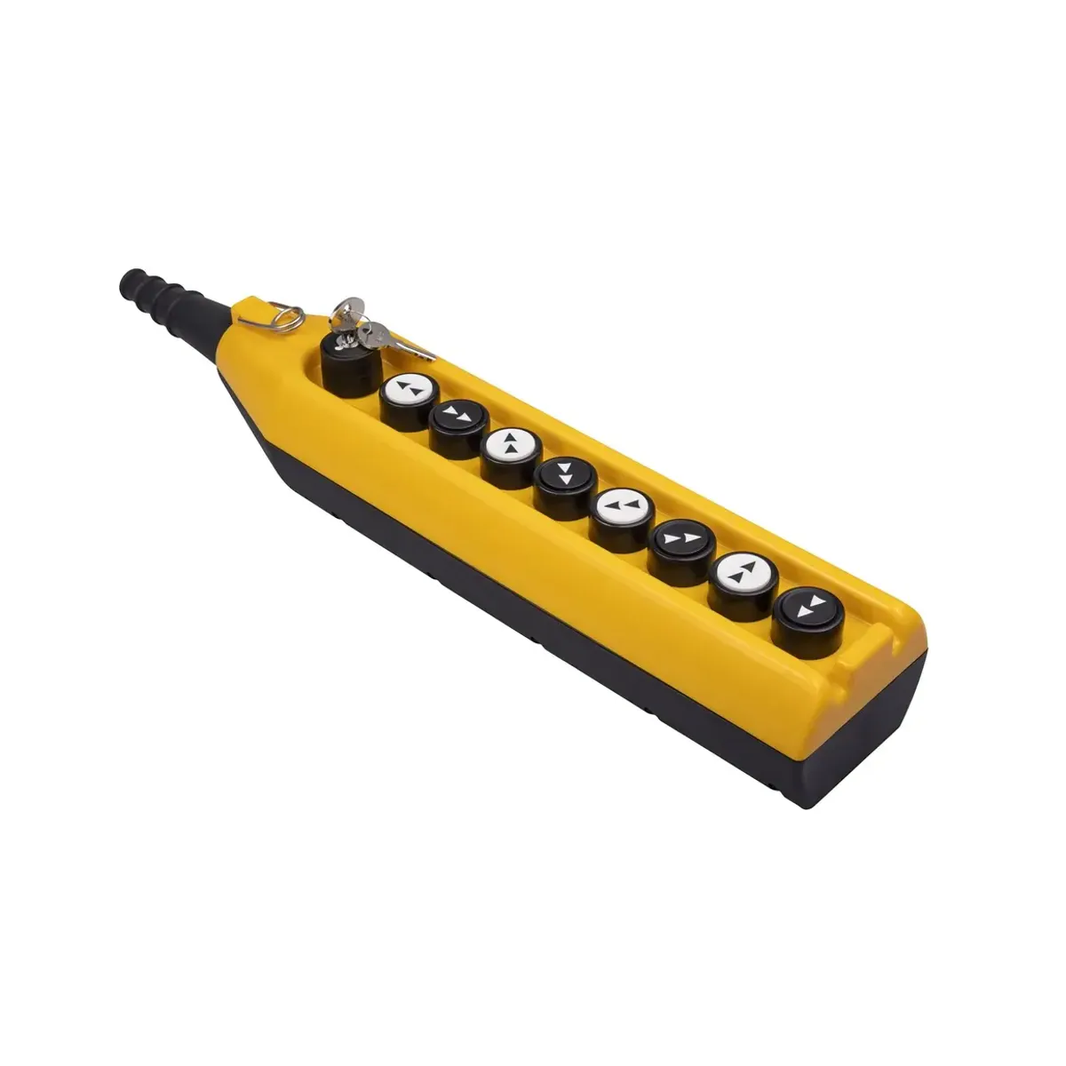 Emas PV Series 9-Hole Two-Speed 1NC+1NO Keyed Crane Control Box PV9AC20C4444