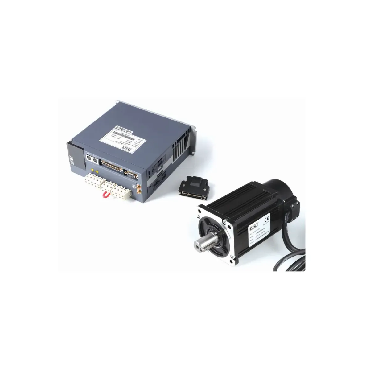Isıso ASMS-R40B30U2R Servo Motor, 0.4 kW, 1.27 N·m, 3000 rpm