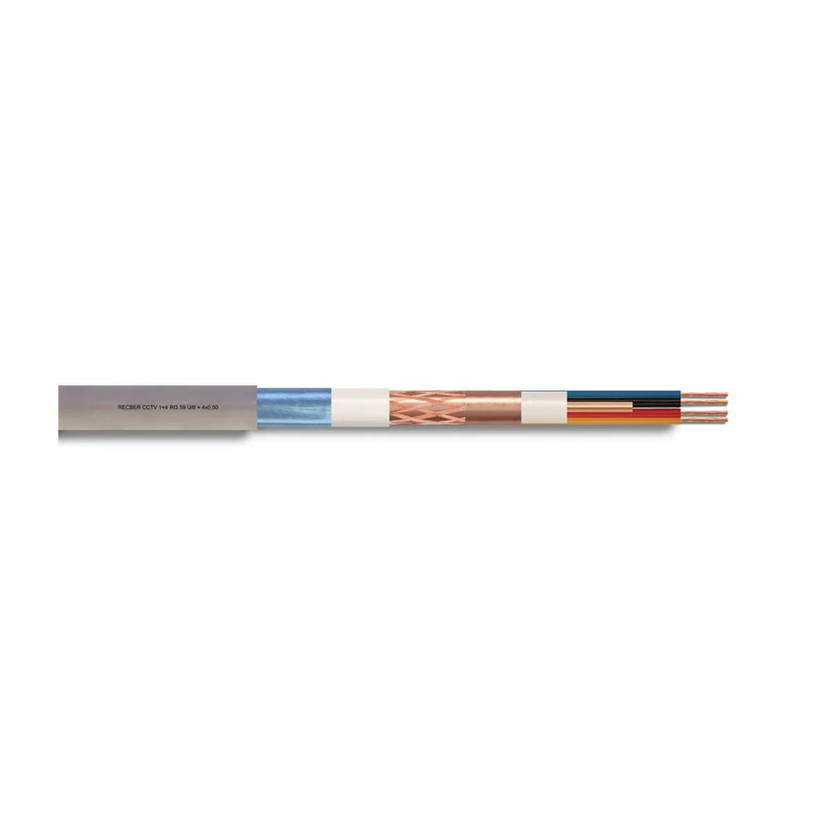 Reçber CC T V 1+2 HF RG 59 Mini 2x0,50 mm2 Kablo üretici ürün ailesi görseli