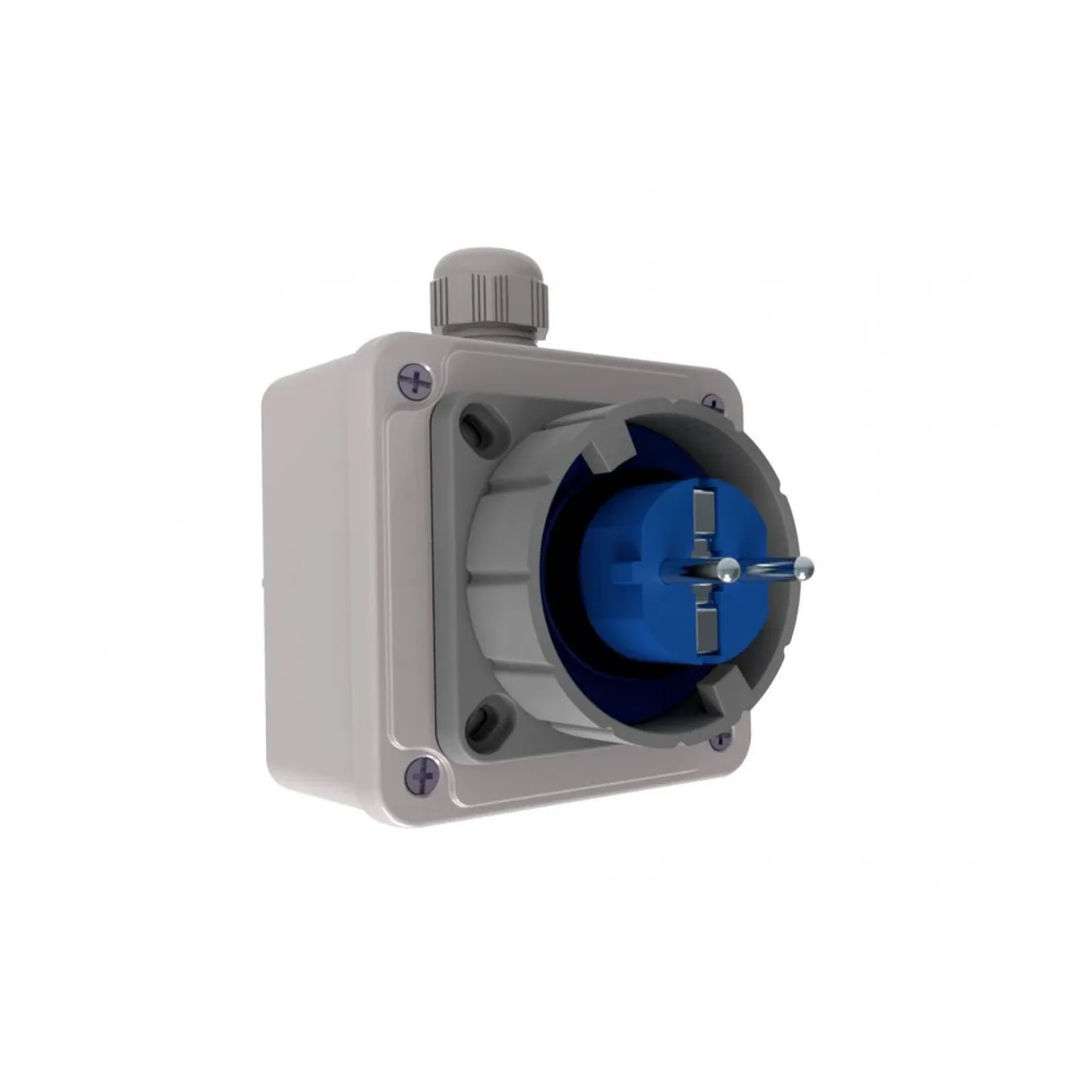 Bemis BS1-1402-7210 Wall Plug IP68 16 A 2P+E