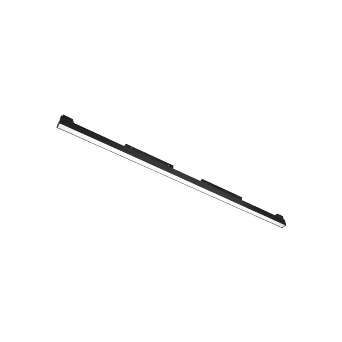 36W 48V Linear Magnetic Black Luminaire