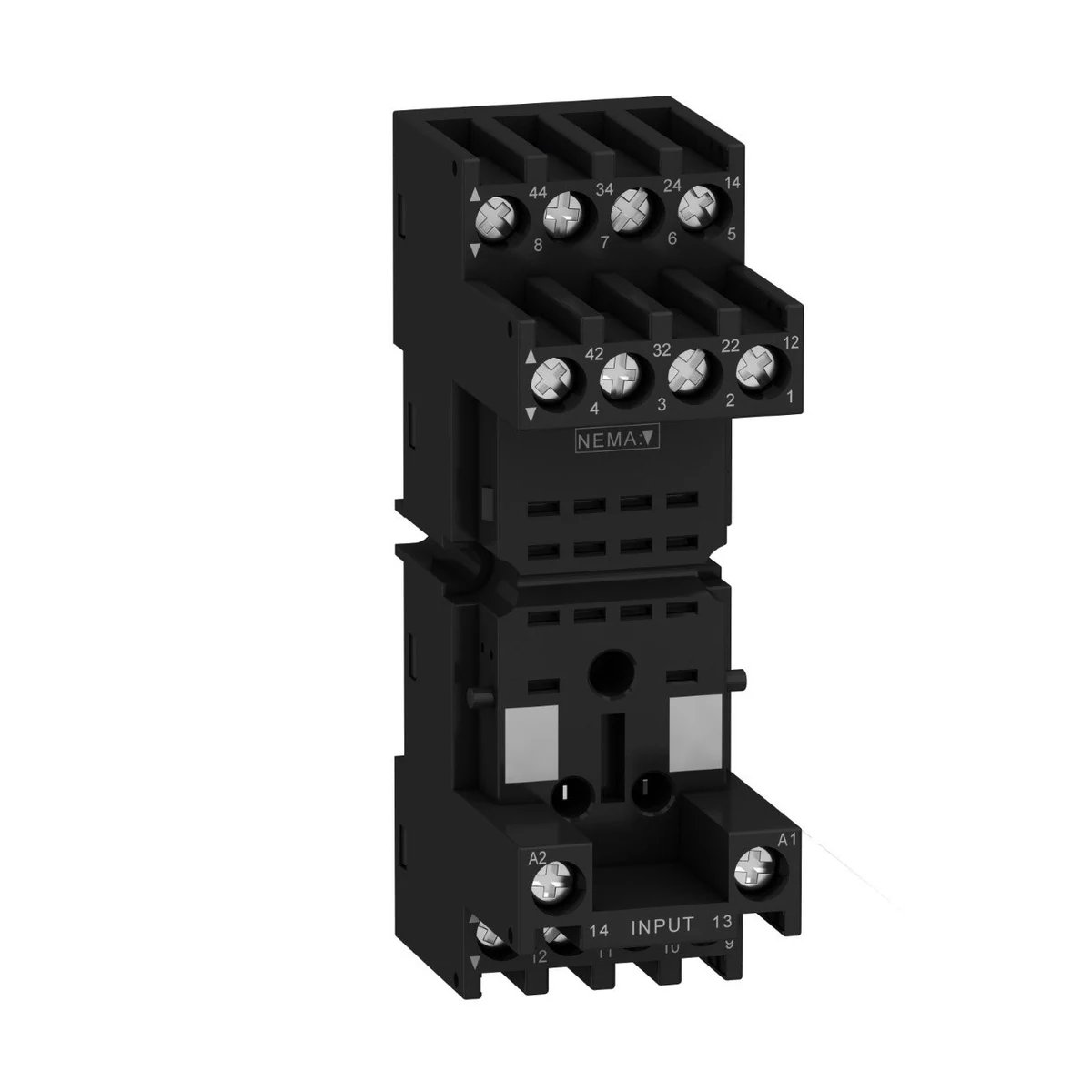 Schneider Electric RXZE2M114M RXM 2 and 4-pole relay socket