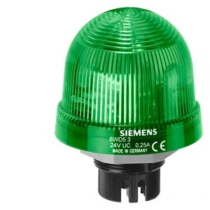 Siemens 8WD5300-1AC Sinyal Kolonu Donanımı Kalıcı Işıklı, Yeşil