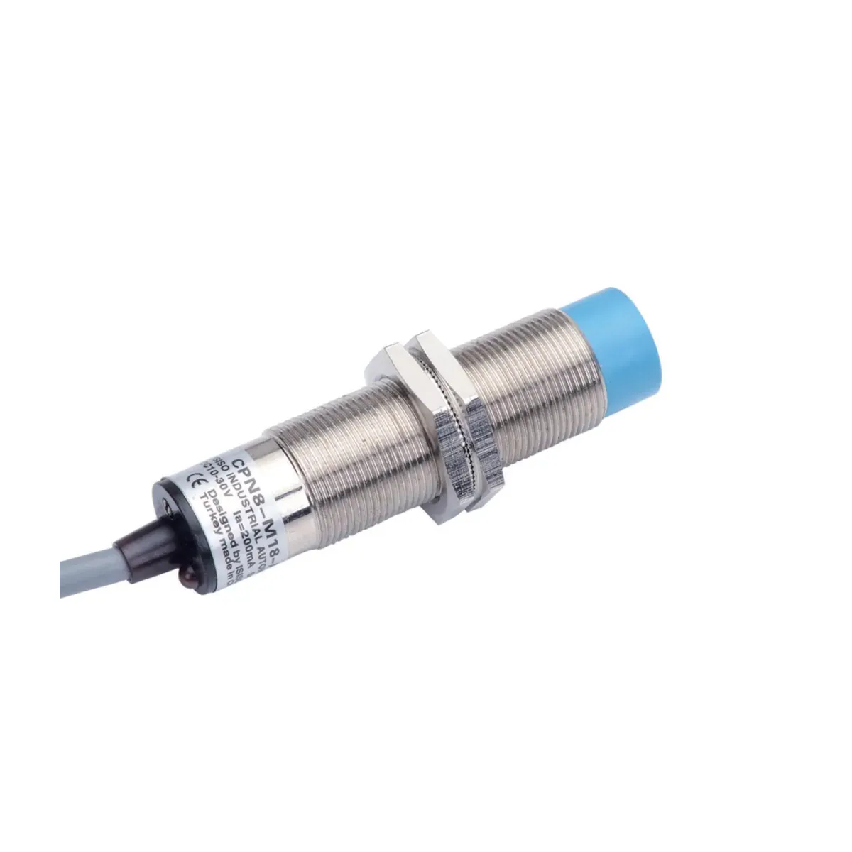 Isıso ICPN4-M12-E0 Capacitive Sensor, M12, NPN NO, 4 mm