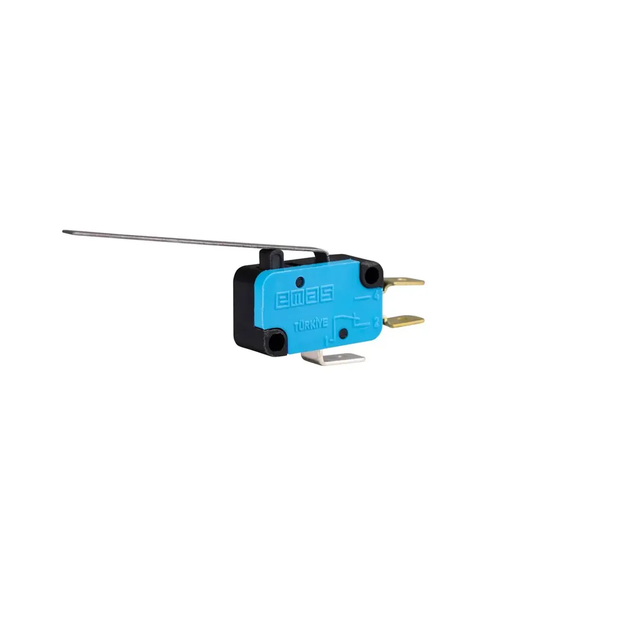 Emas Metal Uzun Kollu 1CO MK1 Serisi Mikro Switch MK1KIM3