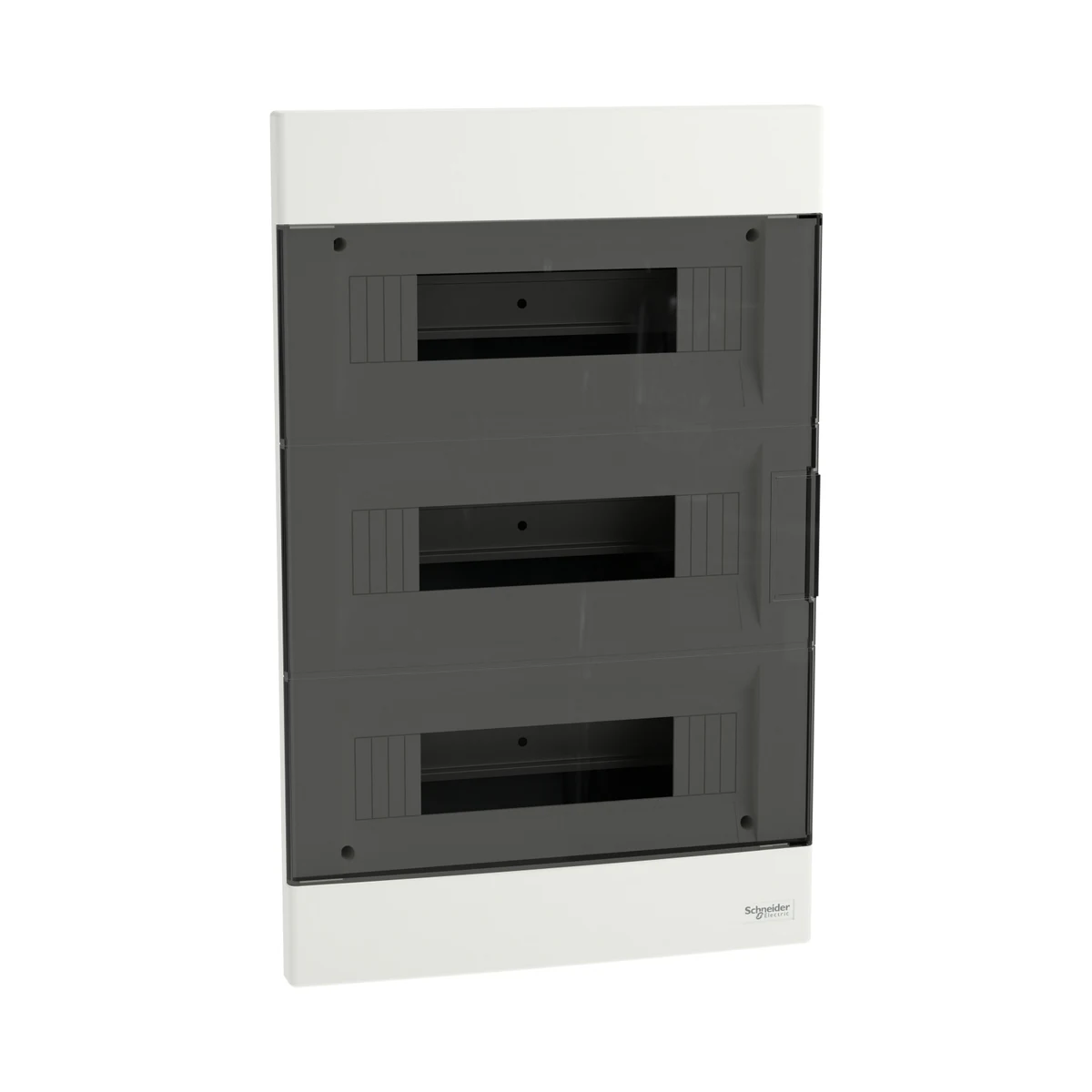Schneider Electric EZ9EUE312 Easy9 EU Dark Cover 36 MCB Capacity, 3-Row Flush-Mounted