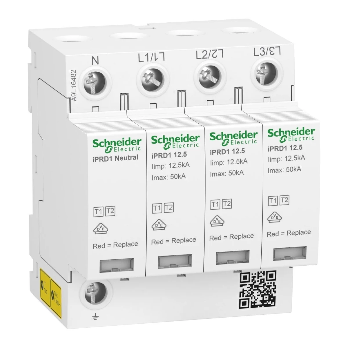Schneider Electric A9L16482 iPRF1 12,5r 3P+N