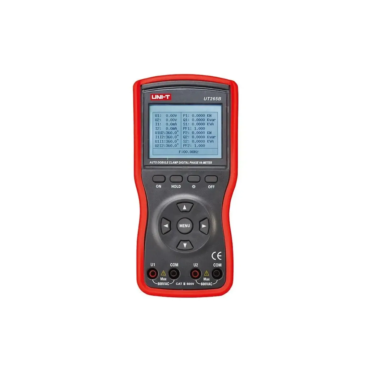 Unit UT265B Akıllı Tip İki Fazlı Dijital Voltampermetre