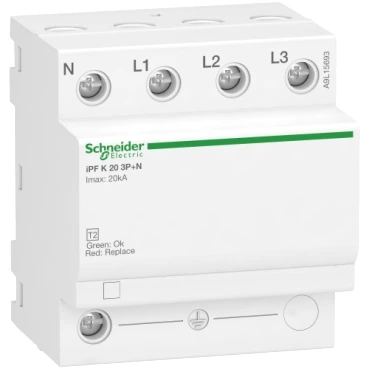 Schneider Electric A9L15693 IPF 20 20 KA 340V 3P N Surge Arrester