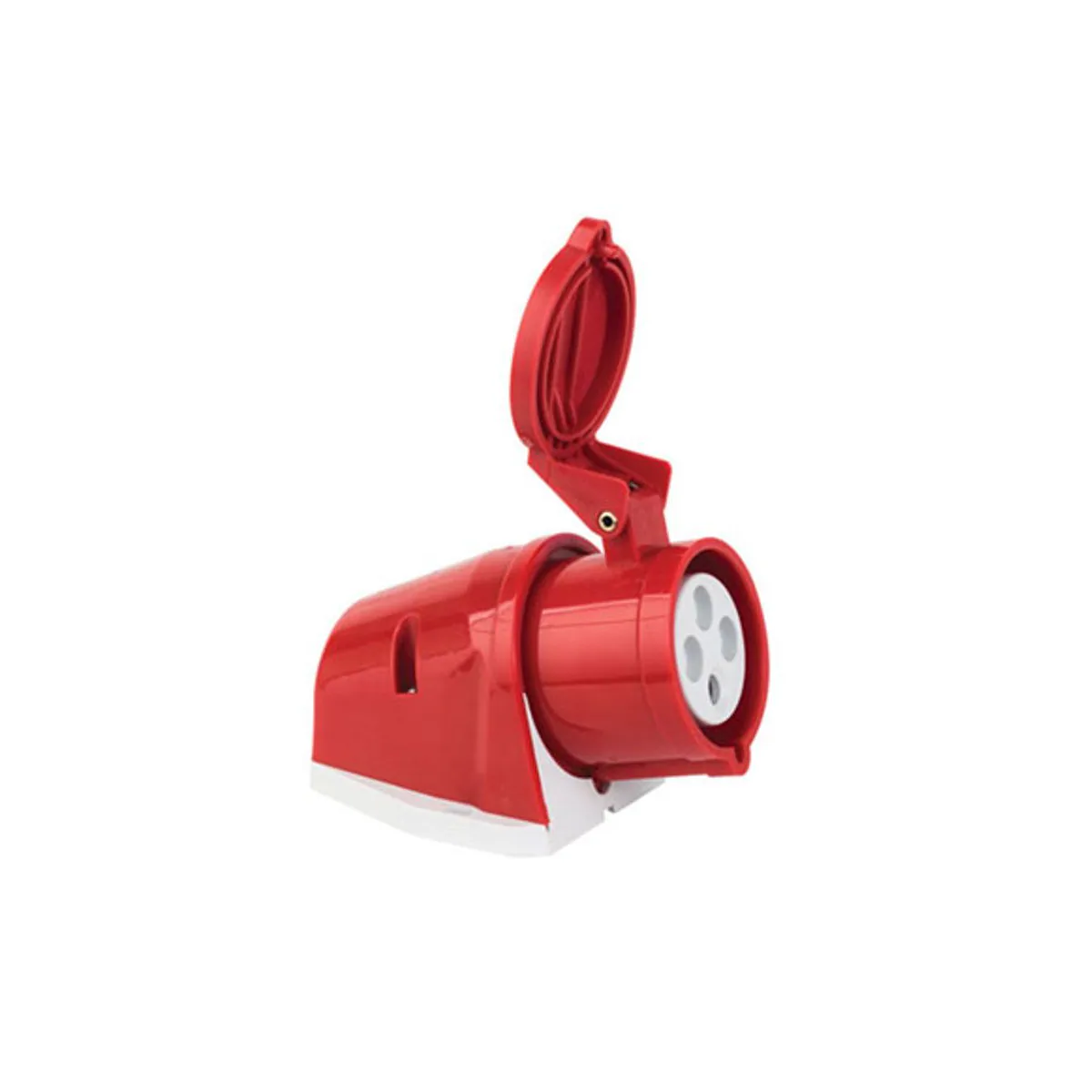 Bals T11922V 4x32A Wall Socket Angled Housing IP44