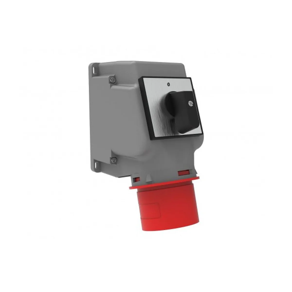 Bemis BC1-3505-2240 CEE Pako Şalterli 90° Eğik Duvar Fişi 32 A 3P+E+N IP44