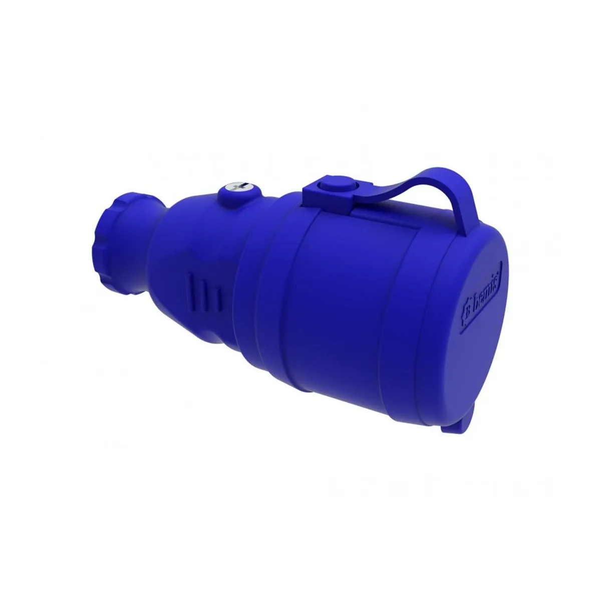 Bemis BV2-1402-2311 Rubber Extension Socket (Blue) 16 A 2P+E IP44