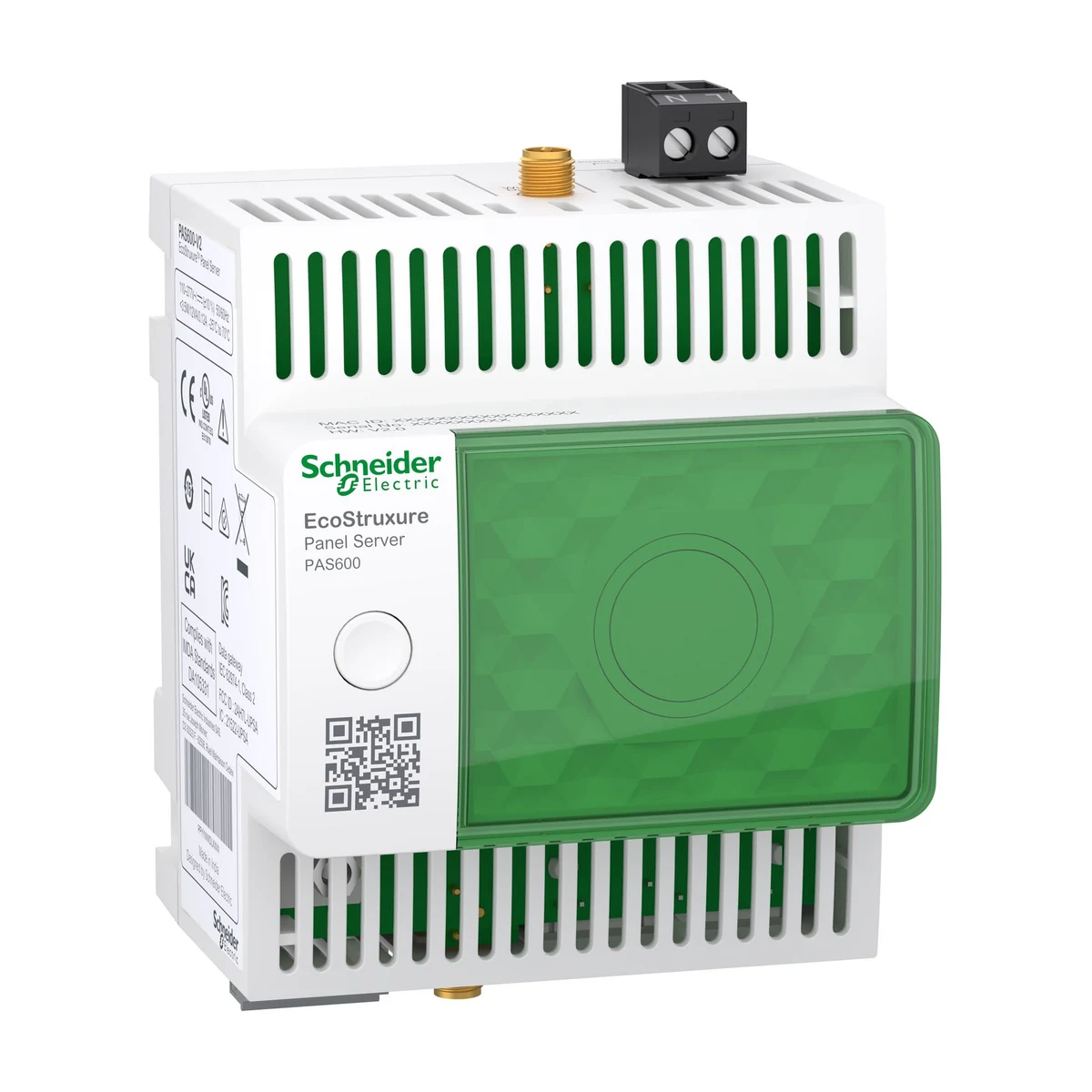 Schneider Electric PAS600L EcoStruxure Panel Server - universal wireless, concentrator Modbus gateway 24 VDC