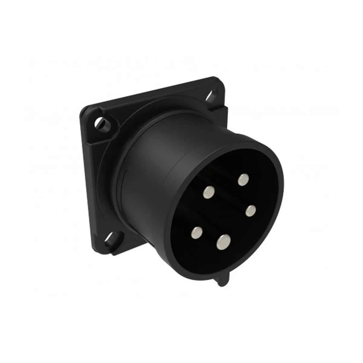 Bemis BCS-3505-2114 CEE Machine Plug 32 A 3P+E+N IP44 Black