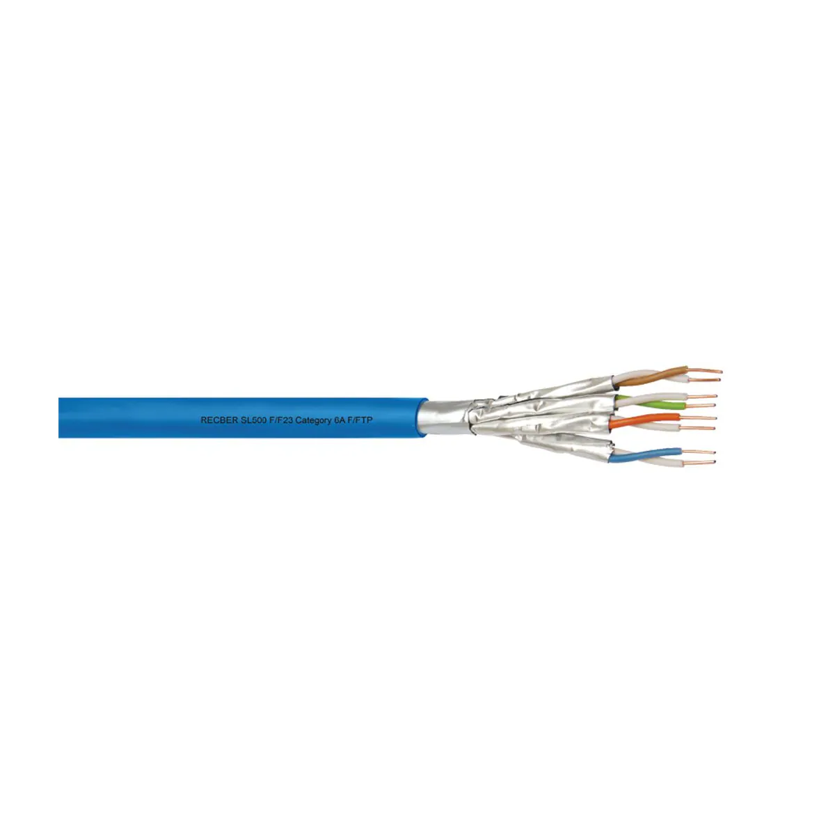 Reçber SL500 F/F23 PE Category 6A F/FTP 4x2x23AWG Cable